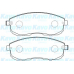 BP-6602 KAVO PARTS Комплект тормозных колодок, дисковый тормоз