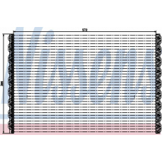 94004 NISSENS Конденсатор, кондиционер