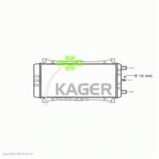31-2212 KAGER Радиатор, охлаждение двигателя