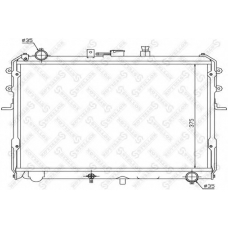 10-26585-SX STELLOX Радиатор, охлаждение двигателя