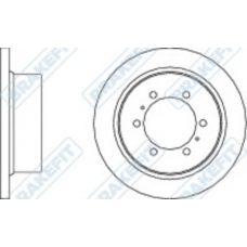DK6227 APEC Тормозной диск