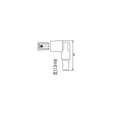 13268A1 BREMI Вилка, распределитель зажигания