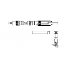 1A10/72 BREMI Провод зажигания