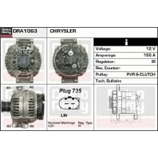 DRA1063 DELCO REMY Генератор