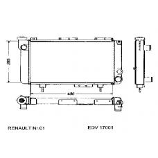 17001 KЬHLER-PAPE Wasserkьhler  pkw