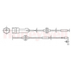 581370 BENDIX Сигнализатор, износ тормозных колодок