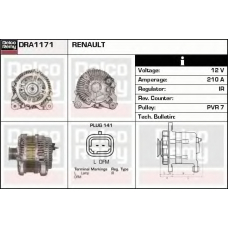 DRA1171 DELCO REMY Генератор