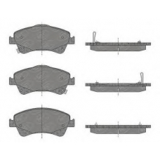 SP 459 PR SCT Комплект тормозных колодок, дисковый тормоз