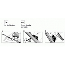 3 397 007 043 BOSCH Щетка стеклоочистителя