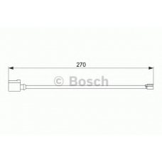 1 987 474 564 BOSCH Сигнализатор, износ тормозных колодок