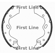 FBS602 FIRST LINE Комплект тормозных колодок