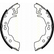 8100 10027 TRISCAN Комплект тормозных колодок
