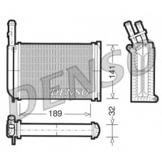 DRR10001 DENSO Теплообменник, отопление салона