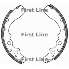 FBS631 FIRST LINE Комплект тормозных колодок