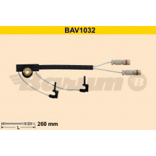 BAV1032 BARUM Сигнализатор, износ тормозных колодок