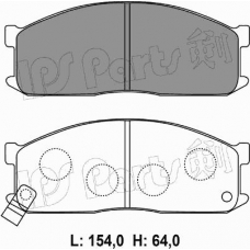 IBD-1K11 IPS Parts Комплект тормозных колодок, дисковый тормоз