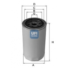 23.200.00 UFI Масляный фильтр