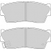 FD6529N NECTO Комплект тормозных колодок, дисковый тормоз