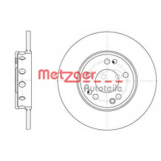 6059.00 METZGER Тормозной диск