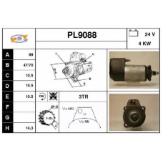 PL9088 SNRA Стартер