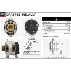 DRA3718 DELCO REMY Генератор