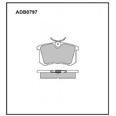 ADB0797 Allied Nippon Тормозные колодки