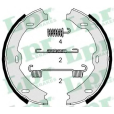 08880 LPR Комплект тормозных колодок, стояночная тормозная с