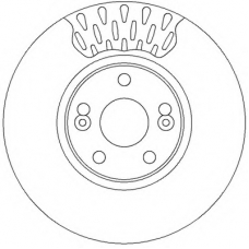 562150B BENDIX Тормозной диск