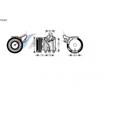 TOK467 GERI Компрессор, кондиционер