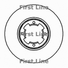 FBD097 FIRST LINE Тормозной диск
