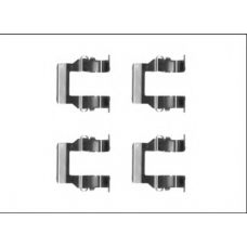 8DZ 355 205-561 HELLA Комплектующие, колодки дискового тормоза