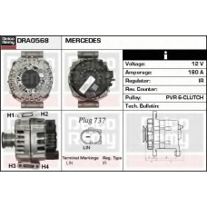 DRA0568 DELCO REMY Генератор