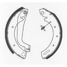 BS953 QUINTON HAZELL Комплект тормозных колодок