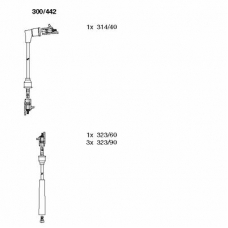 300/442 BREMI Комплект проводов зажигания