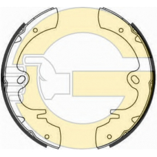 5181599 GIRLING Комплект тормозных колодок