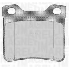 363916060482 MAGNETI MARELLI Комплект тормозных колодок, дисковый тормоз