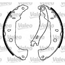 553736 VALEO Комплект тормозных колодок