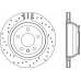 BDRS2220.25 OPEN PARTS Тормозной диск