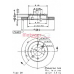 24156 E METZGER Тормозной диск