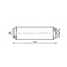 MN3063 AVA масляный радиатор, двигательное масло