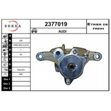 2377019 EAI Тормозной суппорт