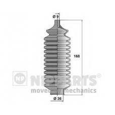 N2855002 NIPPARTS Комплект пылника, рулевое управление