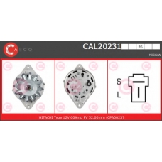 CAL20231RS CASCO Генератор