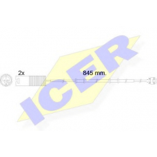 610448 E C ICER Сигнализатор, износ тормозных колодок