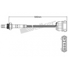 250-24540 WALKER Лямбда-зонд
