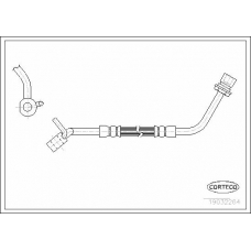 19032264 CORTECO Тормозной шланг