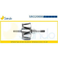 SRO20006.0 SANDO Ротор, генератор