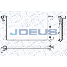 RA0210271 JDEUS Радиатор, охлаждение двигателя