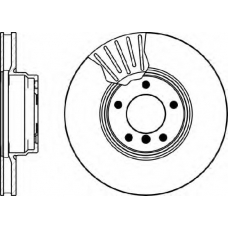 MDC1258 MINTEX Тормозной диск
