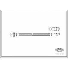 19018481 CORTECO Тормозной шланг